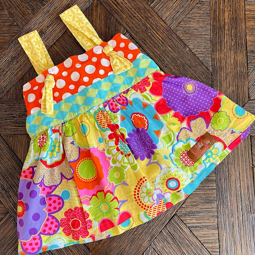 Millie Jay multicolored summer tank. Size 4T. Smoke free home